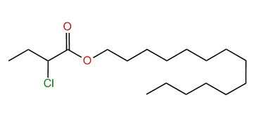 Tetradecyl 2-chlorobutanoate